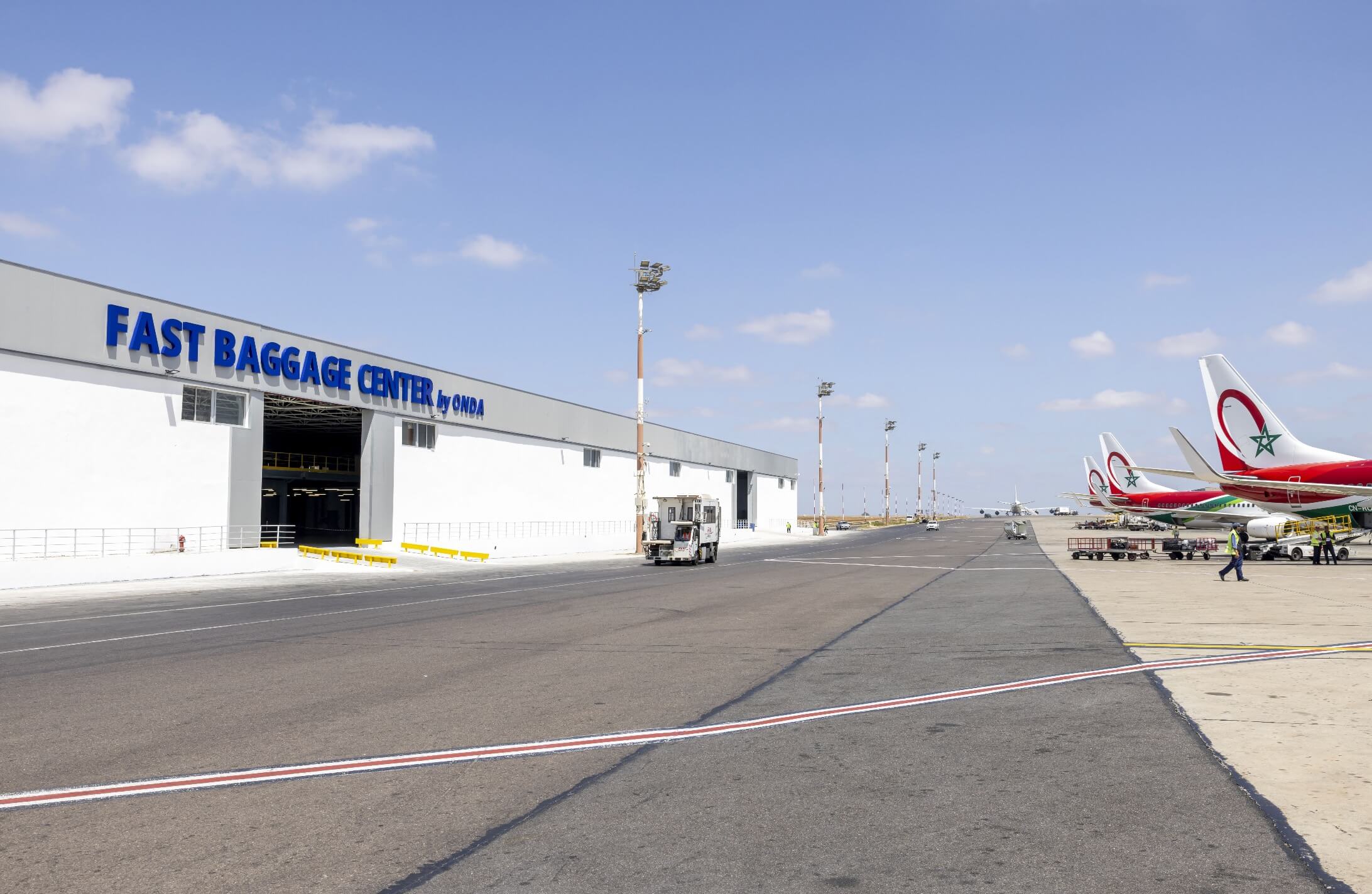  المكتب الوطني للمطارات يُدشن مركزا آليا جديدا لفرز الأمتعة لرحلات العبور بمطار محمد الخامس 