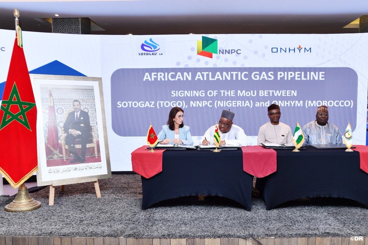  اجتماعات رفيعة المستوى حول أنبوب الغاز المغربي النيجيري بالرباط.. و"سوتوغاز" التوغولية آخر المنضمين إلى المشروع 