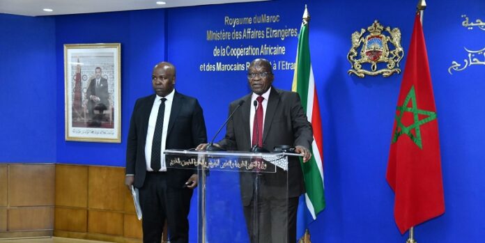  انتقادات تطال الحزب الحاكم في جنوب إفريقيا بعد محاولة استهداف زوما بـ"العلم الوطني" خلال زيارته إلى المغرب 