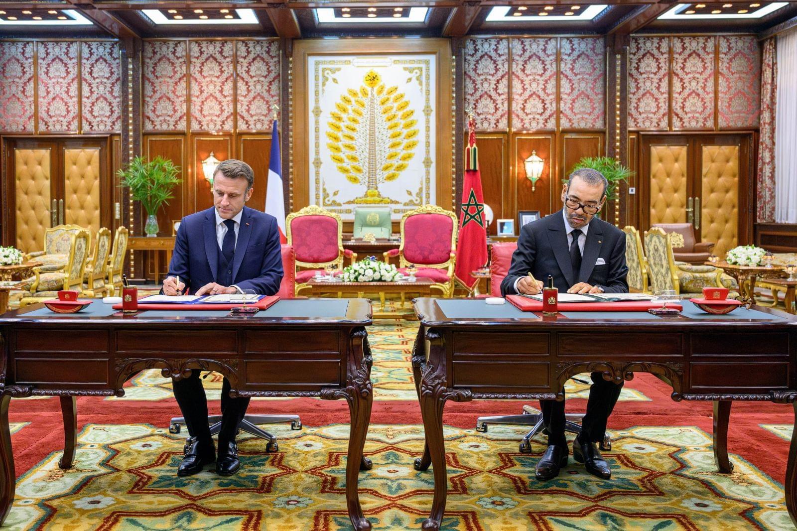 الملك محمد السادس في برقية لماكرون: المغرب وفرنسا يعيدان تحديد مسار تعاونهما استجابة لمتطلبات اللحظة الراهنة