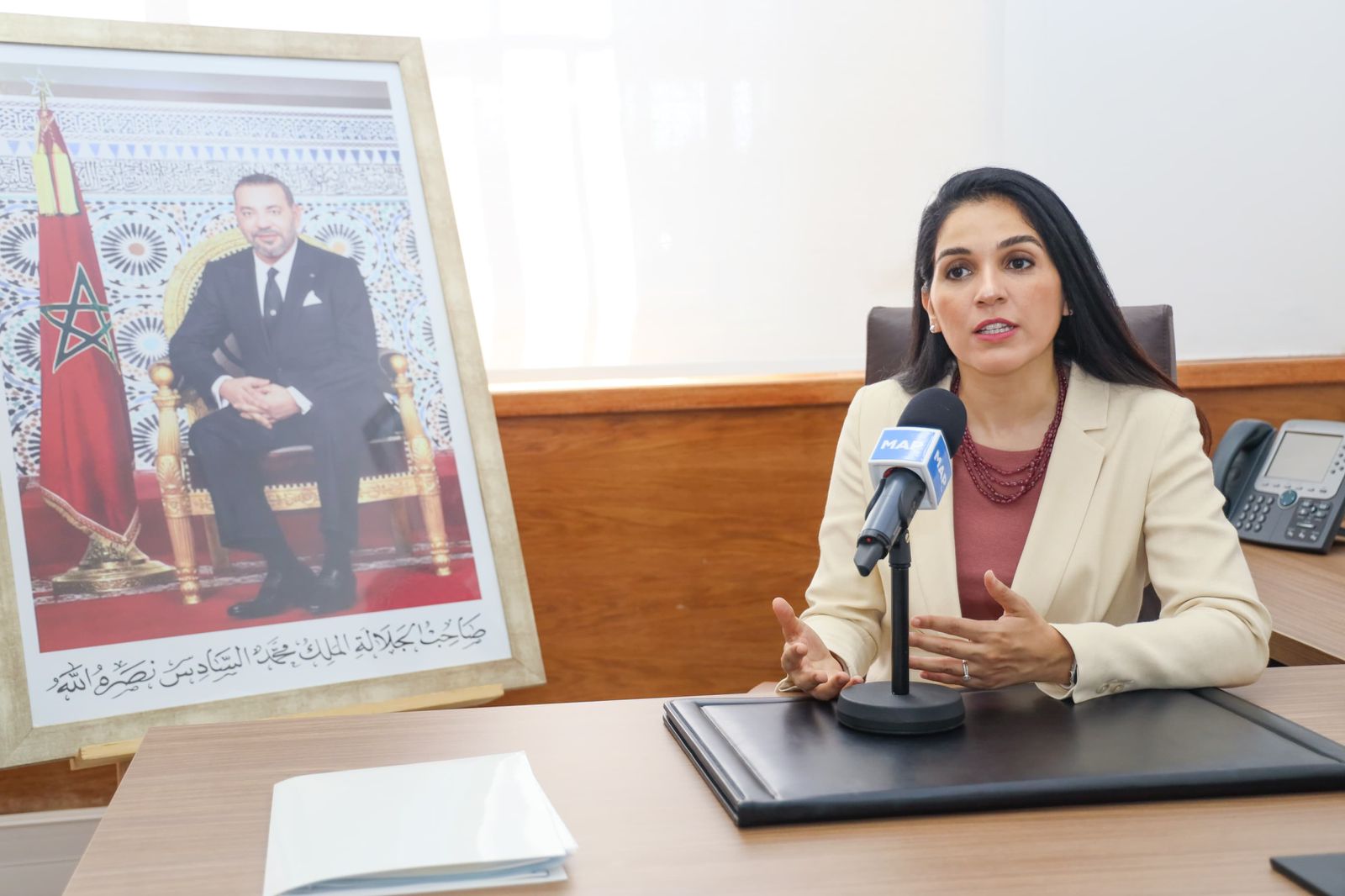  وفاء جمالي: ورش الدعم الاجتماعي المباشر إرادة ملكية لإرساء نموذج مغربي رائد في مجال الحماية الاجتماعية 