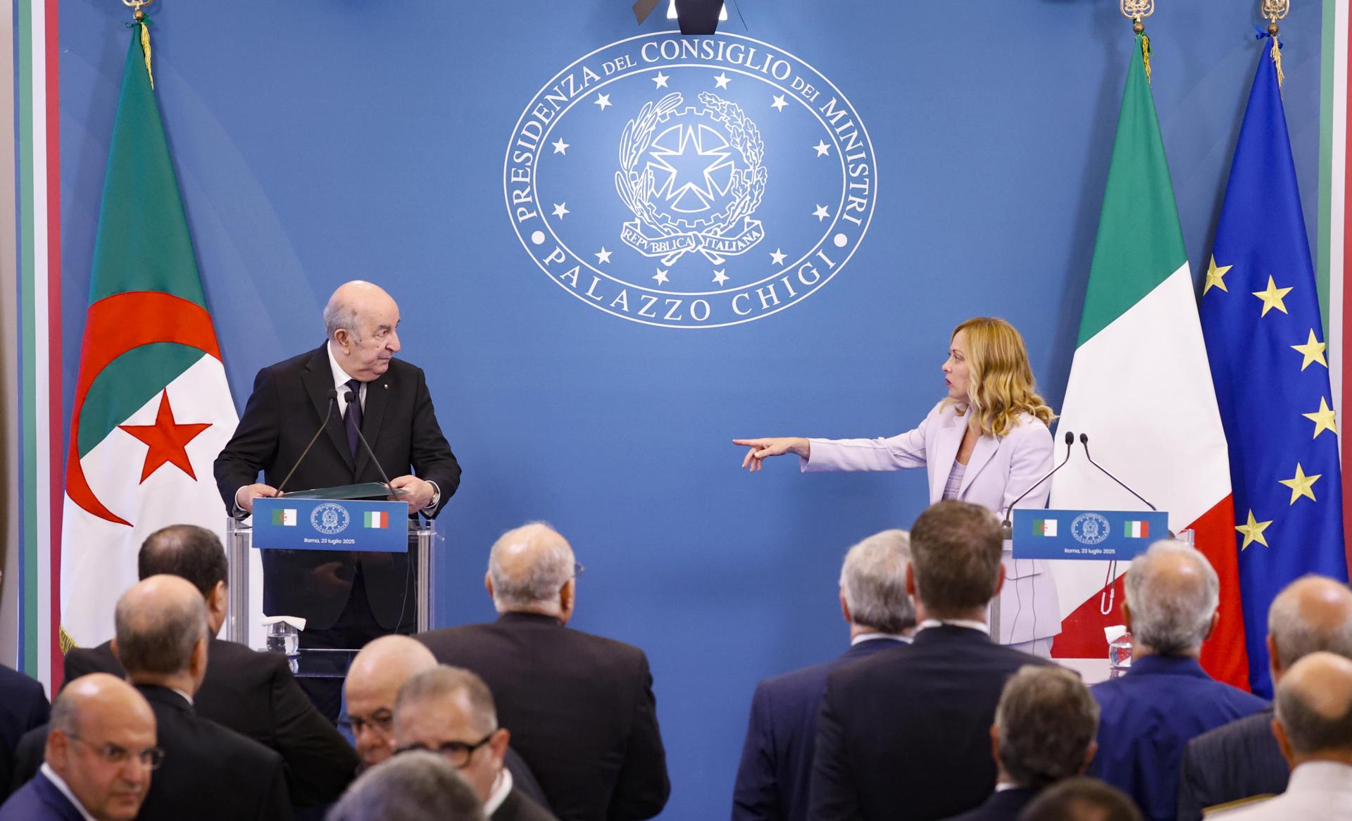 رئيسة وزراء إيطاليا تجاهلت الملف بعد دعم البرتغال للحكم الذاتي المغربي.. تبون صار عاجزا عن استصدار موقف داعم للبوليساريو من دول الاتحاد الأوروبي