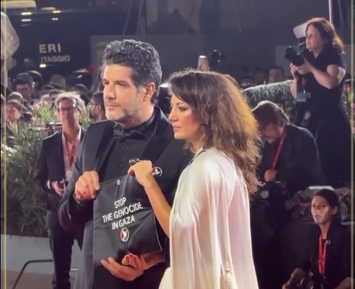 خلال مشاركتهما في مهرجان البندقية.. عيوش والتوزاني يطالبان بوقف الإبادة في غزة