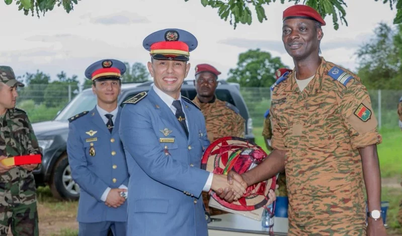 وفد من الدرك الملكي المغربي يزور بوركينا فاسو لتعزيز الشراكة في مجال مكافحة الإرهاب