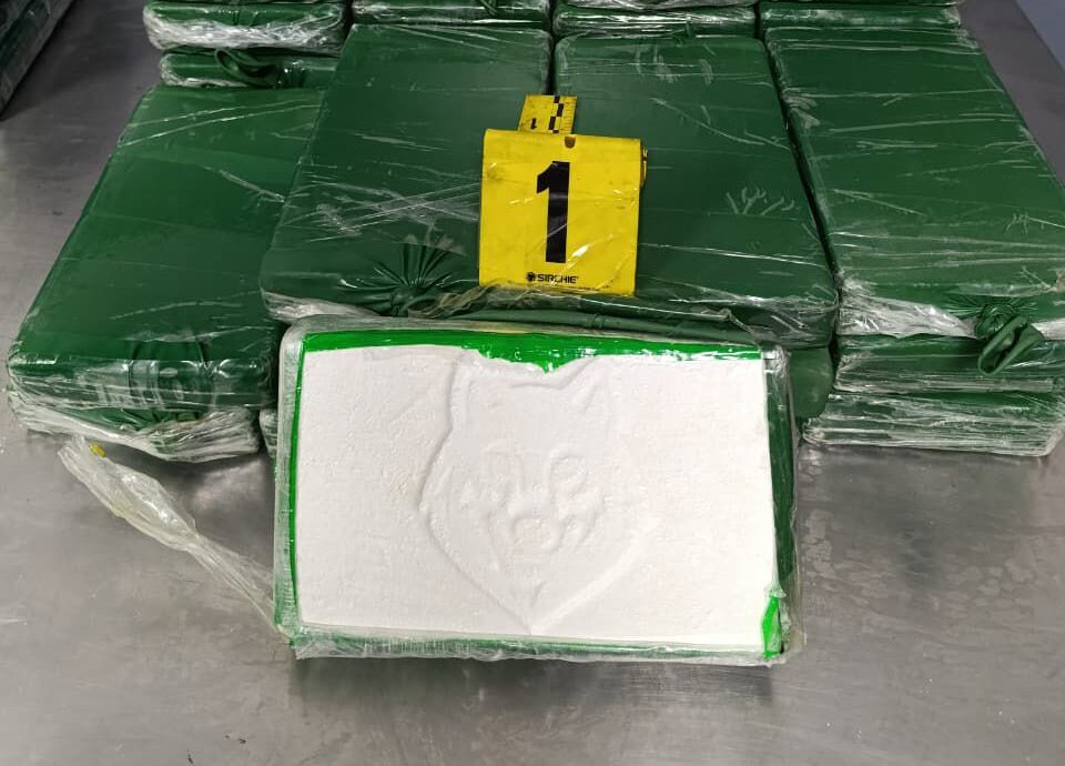  إحباط محاولة تهريب أزيد من 52 كيلوغراما من الكوكايين عبر ميناء طنجة المتوسط قادمة من البرازيل  