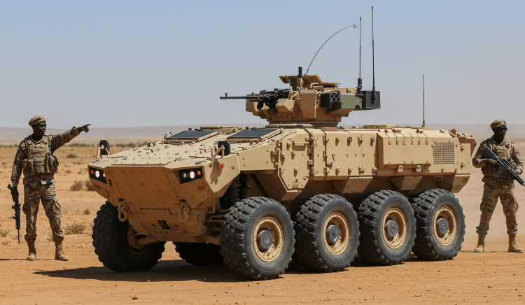 مميزاتها تلائم "حروب الصحراء".. تقرير: دول إفريقية من بينها المغرب قد تتجه إلى اقتناء مركبات "UGV"