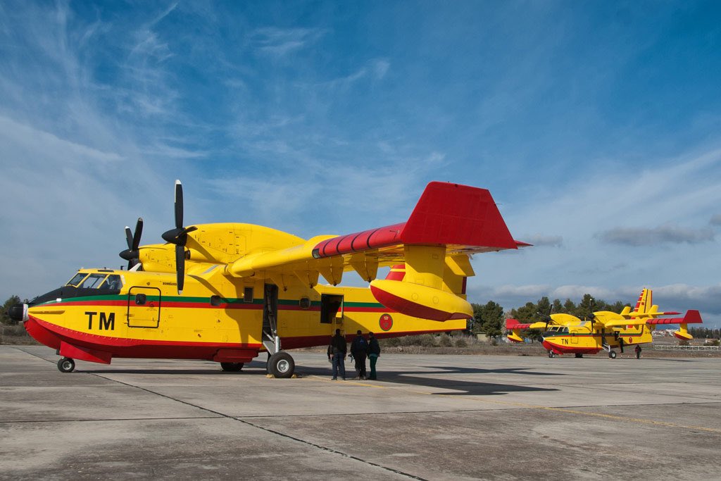 المغرب يرسل للبرتغال طائرتي "كنادير" لمواجهة حرائق غير مسبوقة