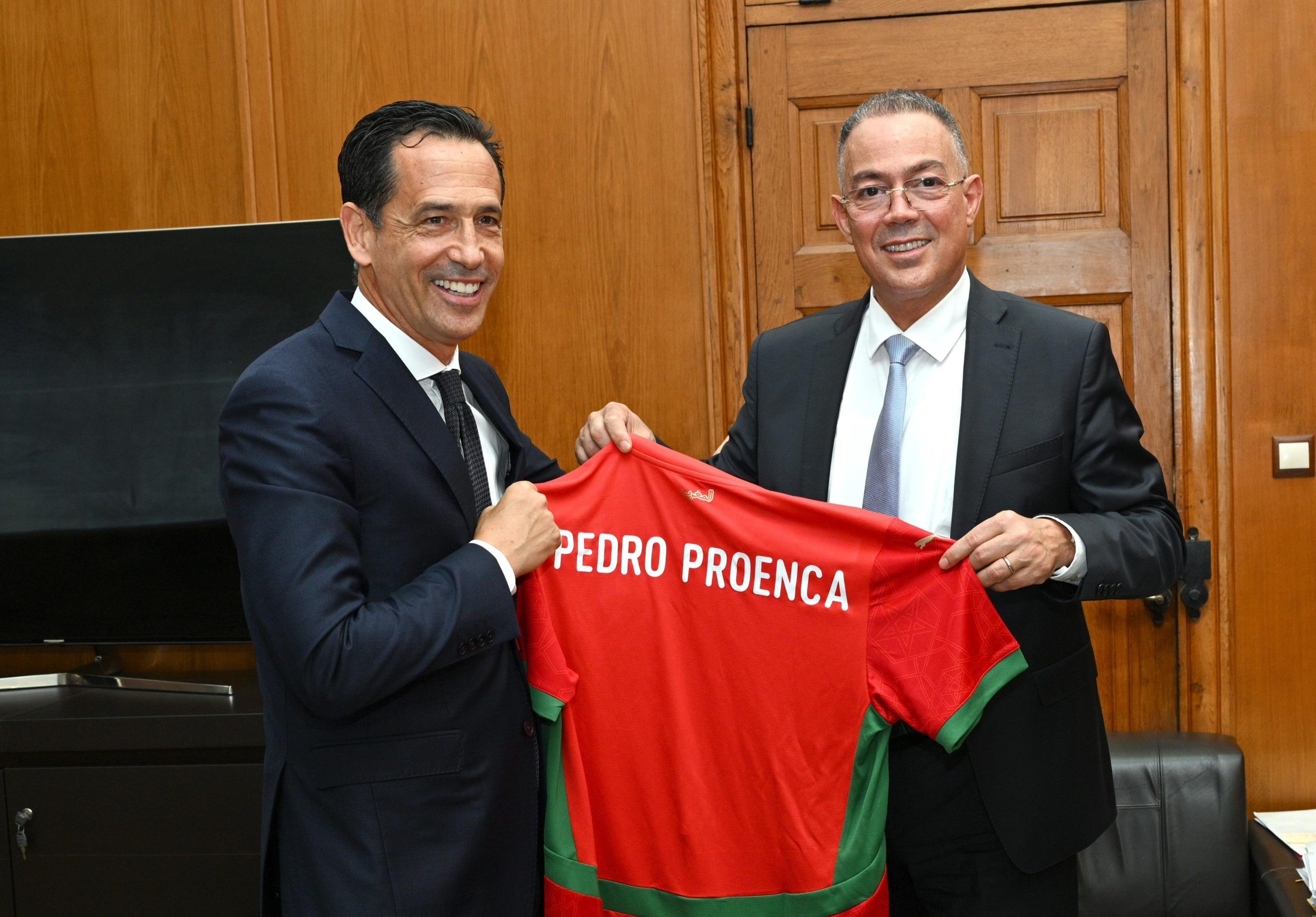 لقجع يجتمع برئيس الاتحاد البرتغالي لكرة القدم حول مونديال 2030