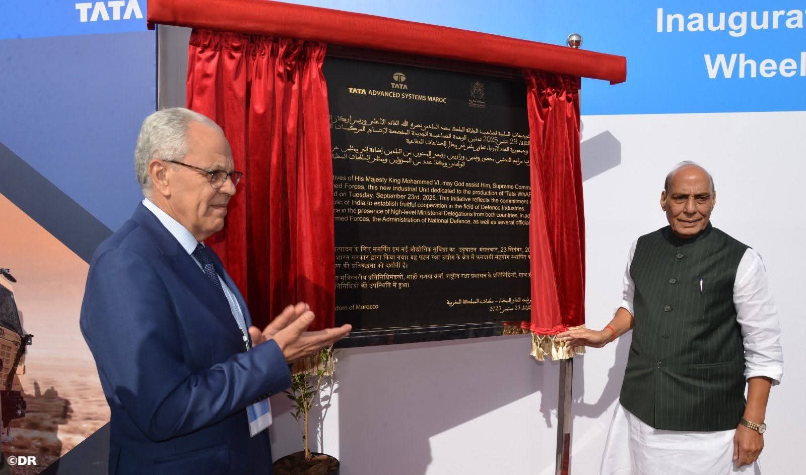 بنسبة مكونات محلية ستصل إلى 50 في المائة.. المغرب والهند يدشنان مصنع TASM في برشيد لإنتاج المدرعات القتالية