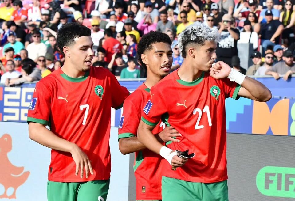  المُنتخب المغربي لأقل من 20 سنة يَهزم إسبانيا بهدفين لصفر في أولى مبارياته في كأس العالم بالشيلي 