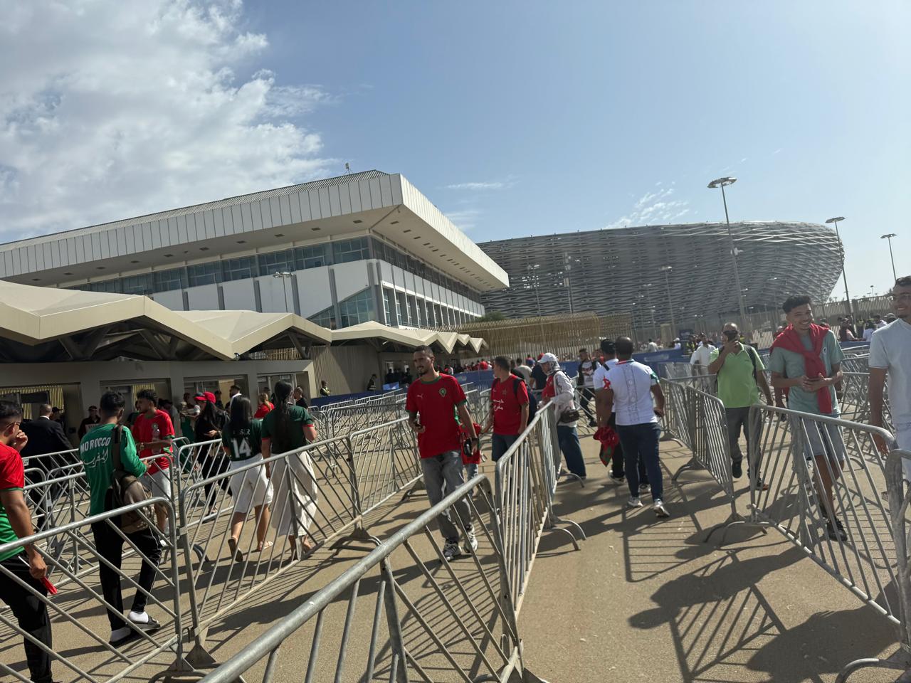 انسيابية واضحة في ولوج ملعب "مولاي عبد الله" الجديد في أول تجربة تنظيمية له