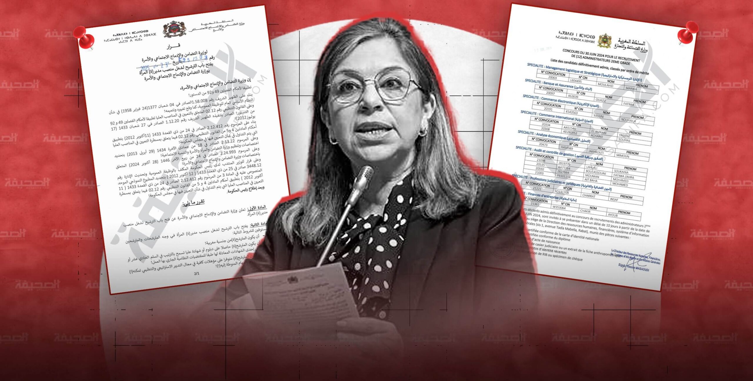  وزيرة التضامن والإدماج الاجتماعي والأسرة نعيمة بن يحيى "تراوغ" شرط "تجربة العشر سنوات" لتنصيب زميلتها في حزب الاستقلال على رأس مديرية المرأة 