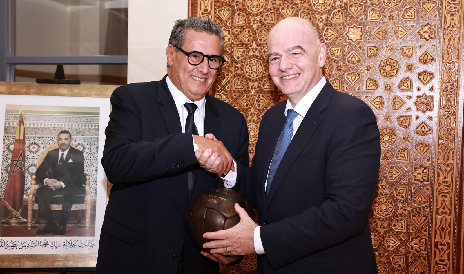 أخنوش: المغرب يرى في "المونديال" أداةً للدبلوماسية الثقافية والإشعاع الدولي