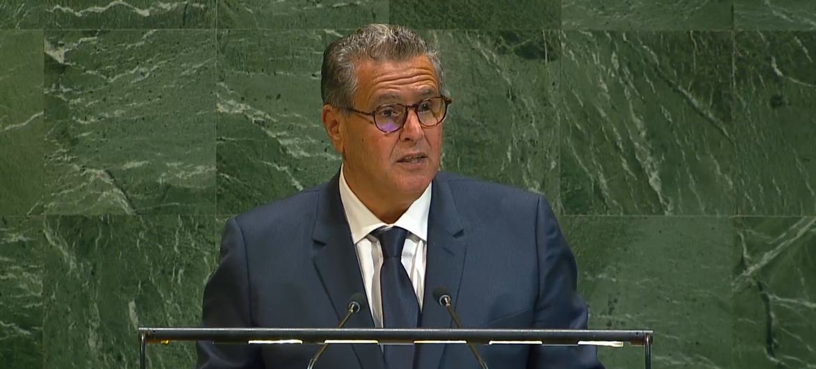 أخنوش من الأمم المتحدة: حان الوقت لطي صفحة نزاع الصحراء على أساس الحكم الذاتي.. وحل الدولتين هو السبيل الأوحد لإرساء السلام في الشرق الأوسط