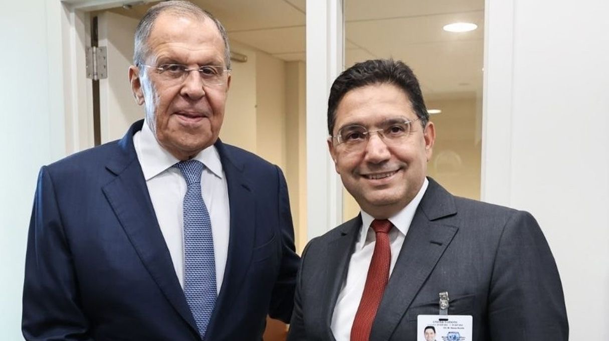 بوريطة يجتمع بوزير الخارجية الروسي بمقر الأمم المتحدة