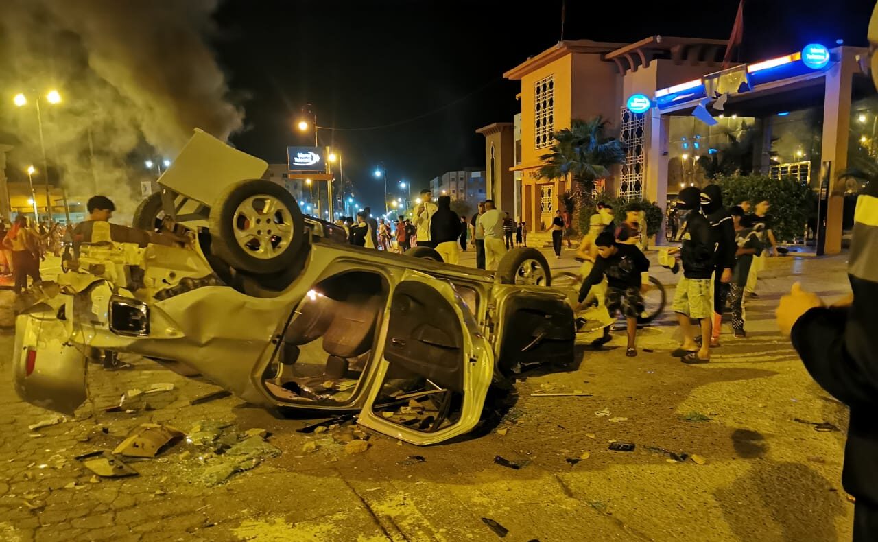 المجلس الوطني لحقوق الإنسان: الانزلاق للعنف خطير والتظاهر السلمي حق لا مساومة فيه