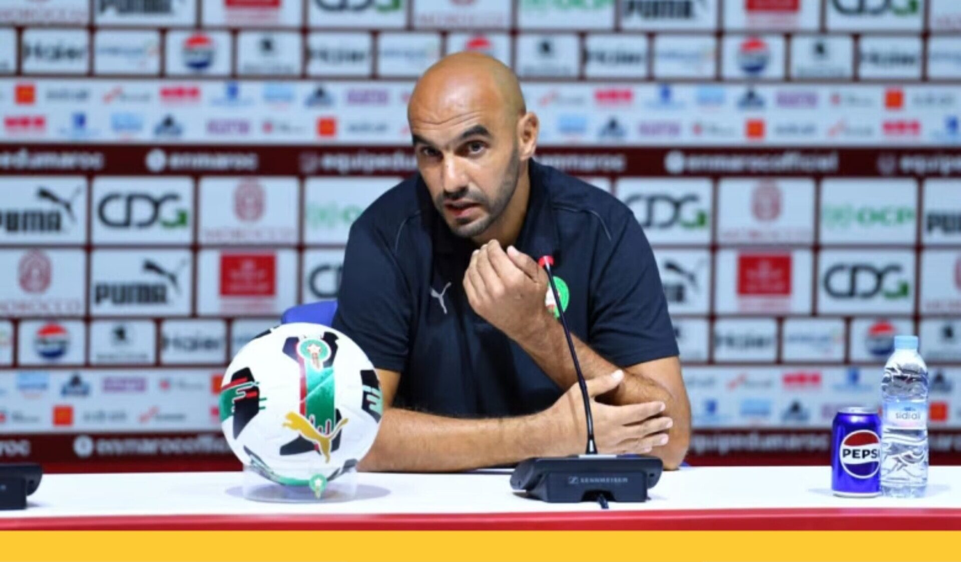 كرة القدم.. وليد الركراكي يوجه الدعوة لـ 26 لاعبا لمباراتي البحرين والكونغو