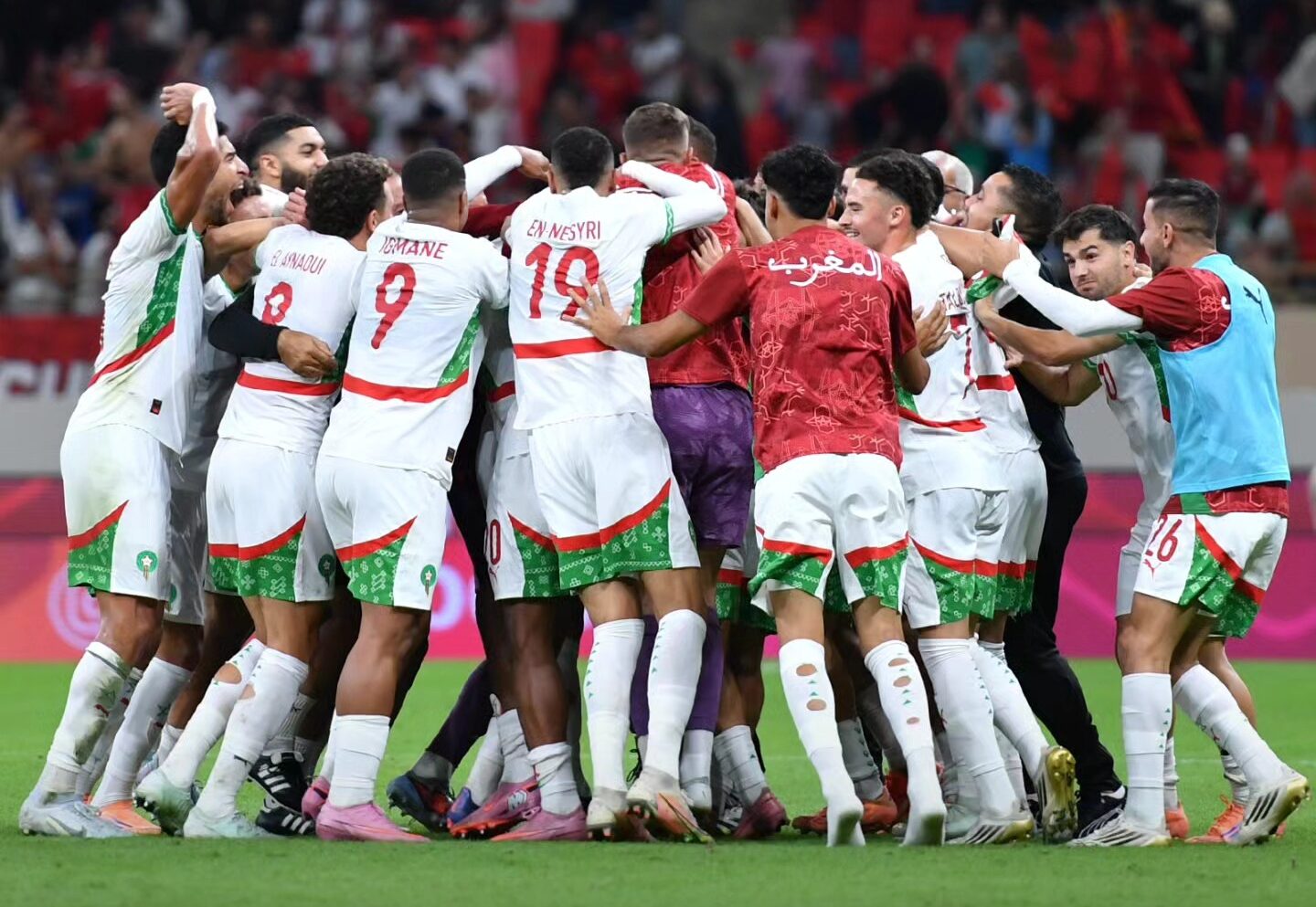  المنتخب المغربي يفوز على نظيره البحريني في مباراة ودية بـ"مولاي عبد الله" 
