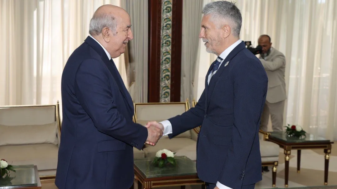 تبون يستقبل وزير الداخلية الإسباني للاتفاق على إعادة المهاجرين القاصرين بطريقة غير شرعية إلى الجزائر