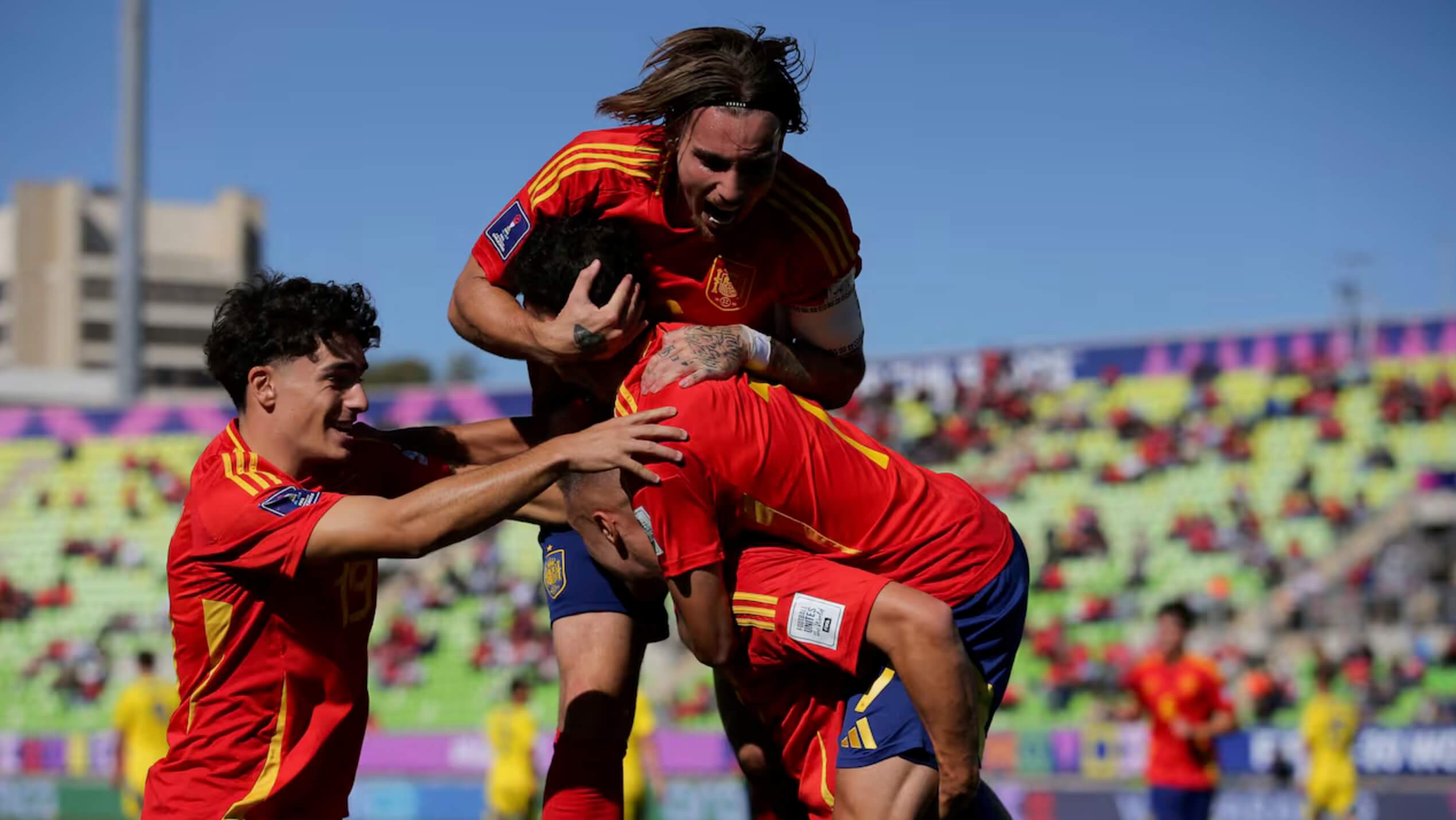 المنتخب الإسباني يتأهل لربع نهائي كأس العالم لأقل من 20 سنة بتغلبه على نظيره الأوكراني