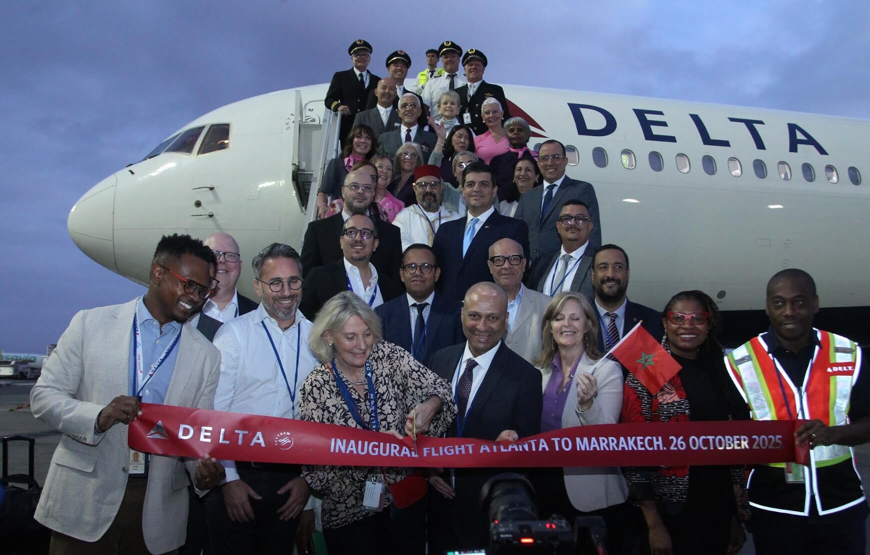  المكتب الوطني المغربي للسياحة وشركة "دلتا إيرلاينز" يدشّنان أول خط مباشر بين أتلانتا ومراكش 