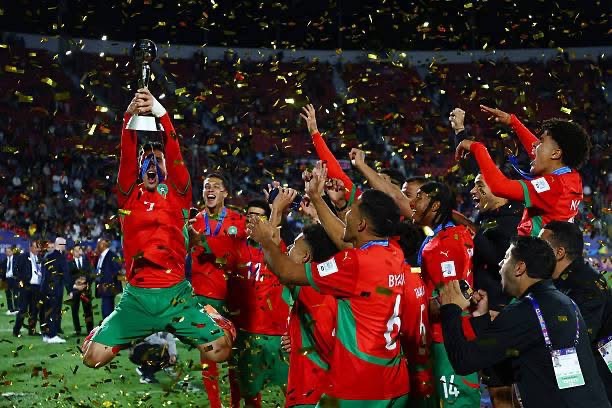  الأمين العام لجامعة الدول العربية: فوز المغرب بكأس العالم إنجاز يستحق الإشادة والتقدير 