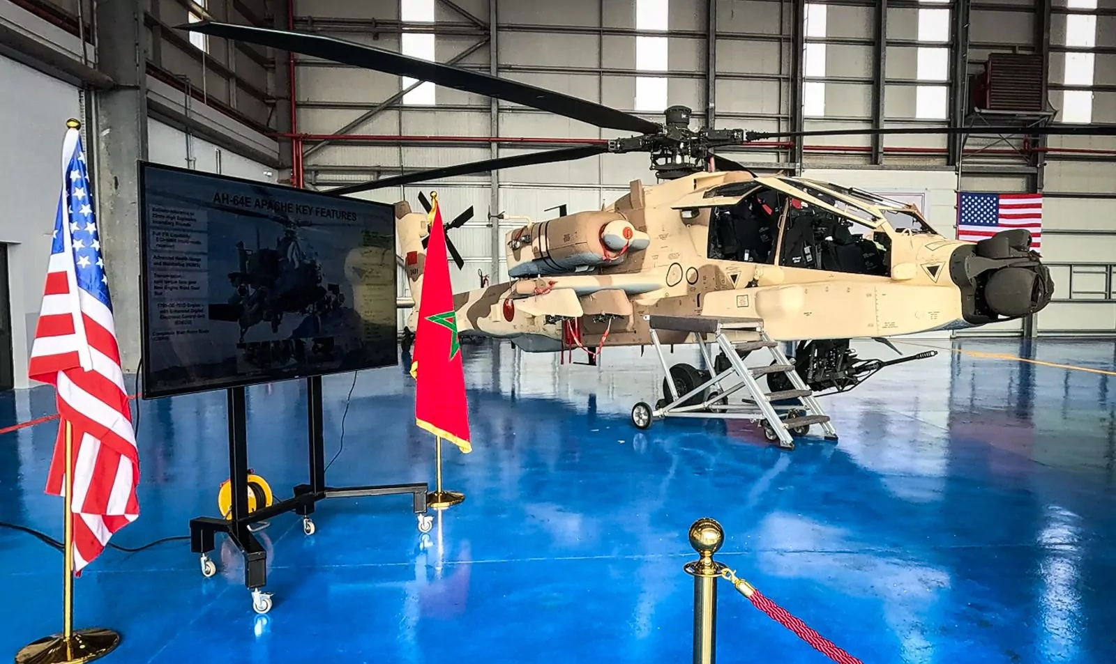  تقرير : إدماج مروحيات "أباتشي AH-64E" في سلاح الجو المغربي يعيد تشكيل موازين القوة في المنطقة ويؤسس لحقبة جديدة من التفوق الجوي التكتيكي للرباط 