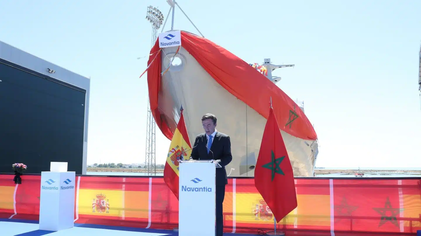 سفينة "Avante 1800" التي تصنعها إسبانيا لفائدة المغرب تصل مرحلة الاختبارات وموعد التسليم قد يكون في منتصف 2026