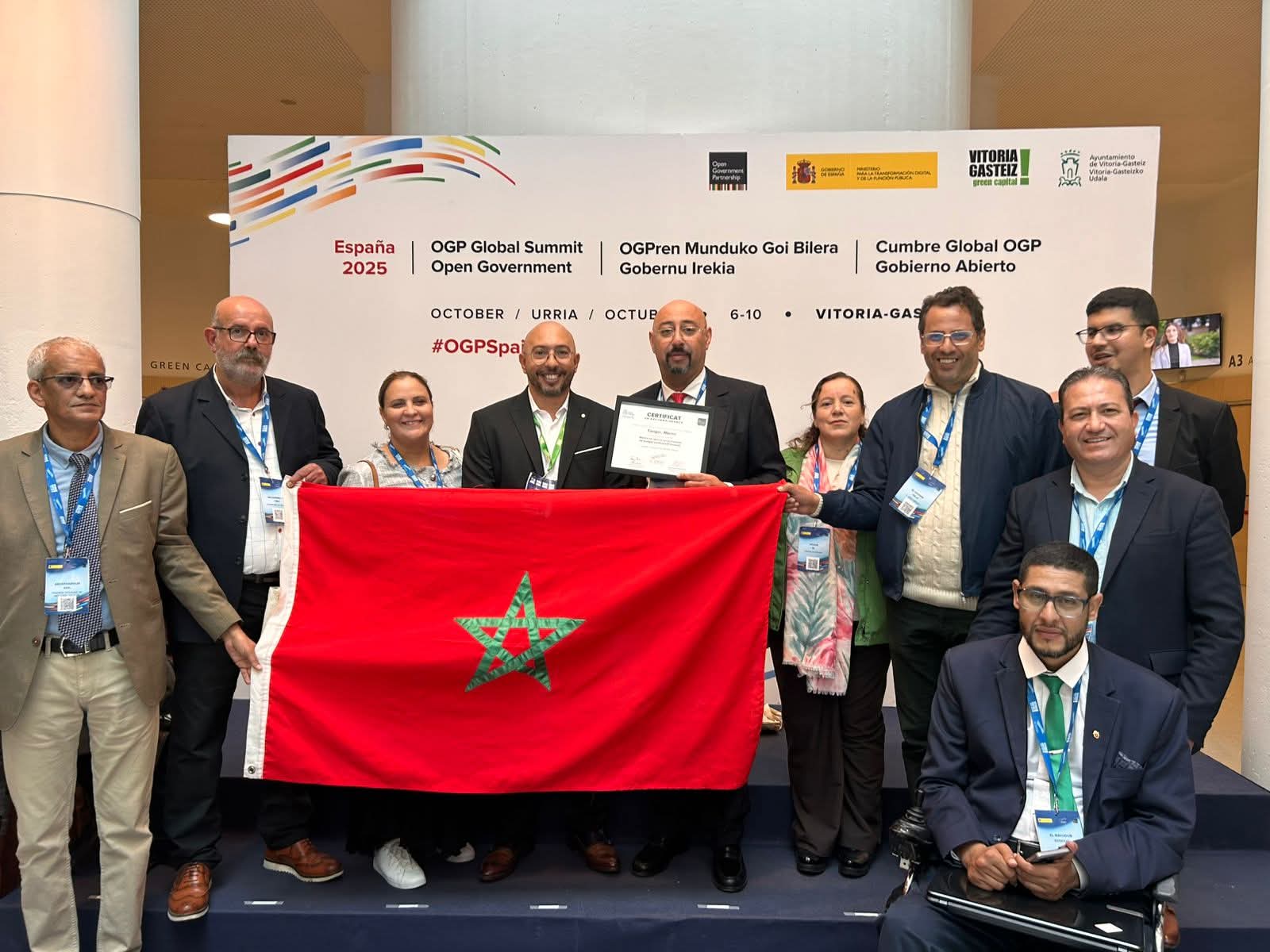  تتويج جماعة طنجة بجائزة The Open Gov Challenge الدولية بإسبانيا 