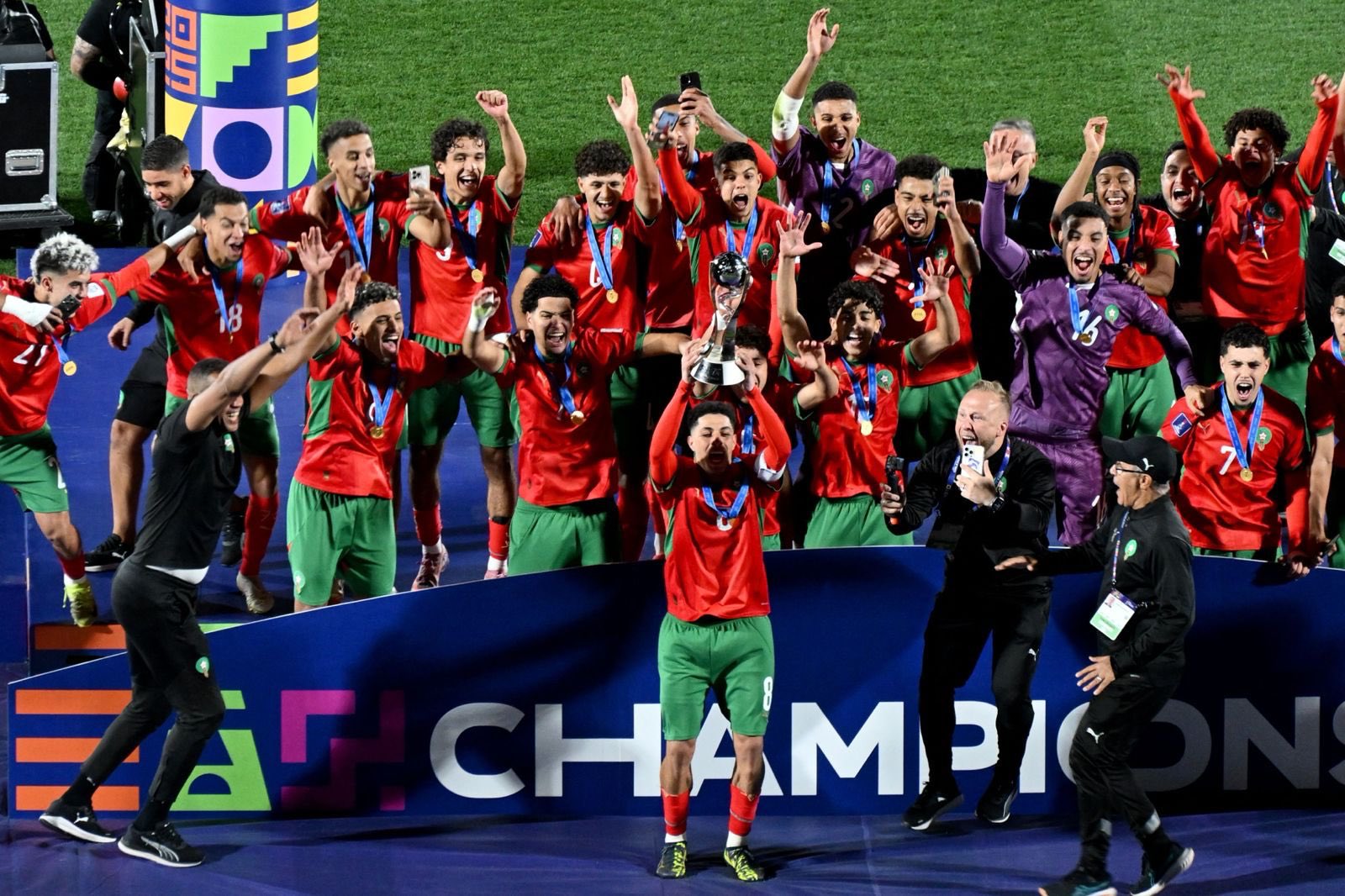  الكاف: المنتخب المغربي للشبان ألهم جيلا جديدا في كل إفريقيا والعالم 