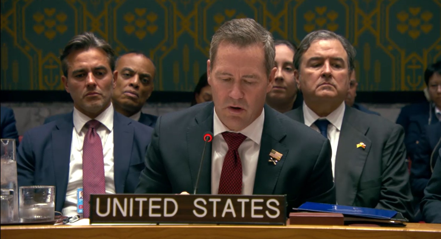  ممثل الولايات المتحدة: التصويت لصالح قرار مجلس الأمن حول الصحراء "تاريخي".. ونحث الأطراف على التفاوض بناء على مقترح المغرب باعتباره الأساس الواقعي والوحيد 