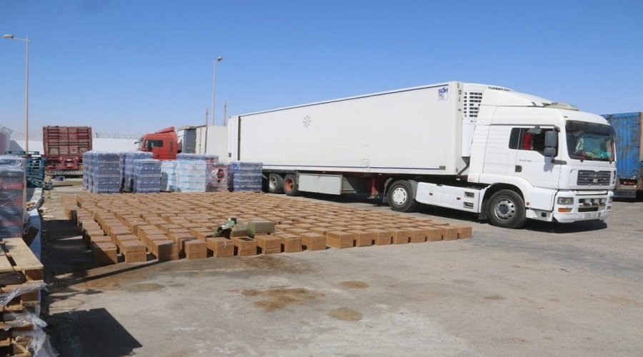 إجهاض محاولة تهريب 53 كلغ و630 غراما من مخدر الكوكايين الكركرات