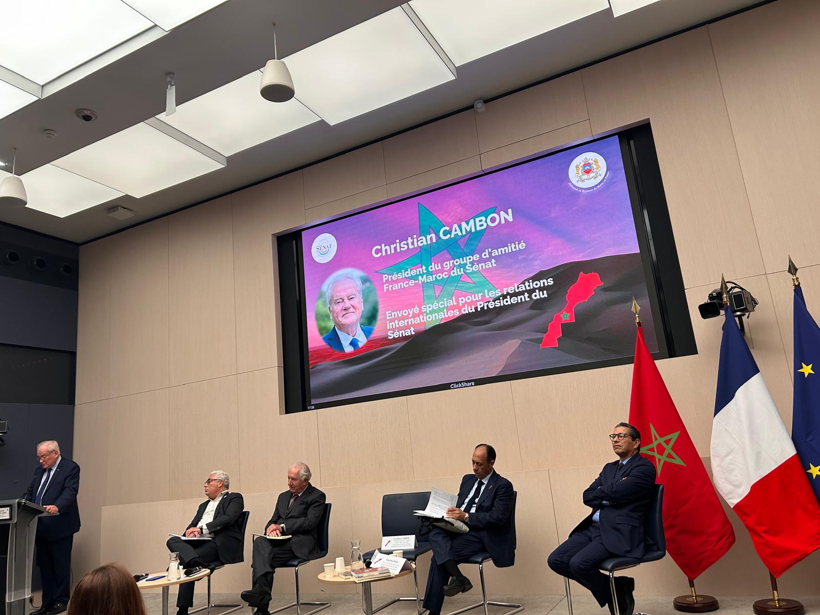 مجلس الشيوخ الفرنسي يحتفل بالمسيرة الخضراء ويشيد بقرار مجلس الأمن الجديد حول الصحراء