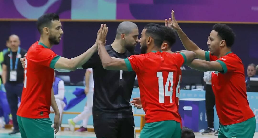 المنتخب المغربي لكرة القدم داخل القاعة يتأهل إلى نصف النهائي لألعاب التضامن الإسلامي