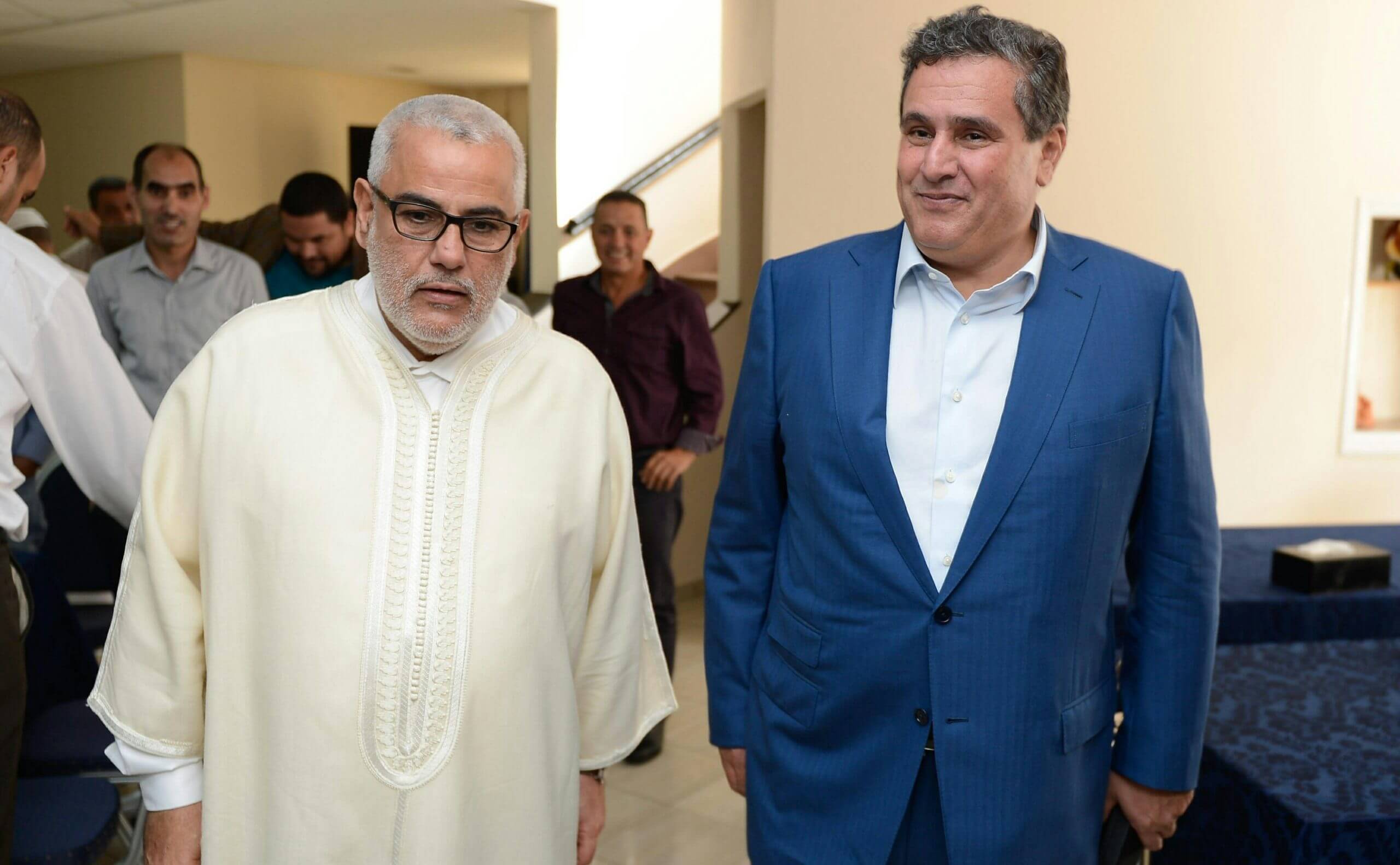  ابن كيران يدعو أخنوش للعمل على "إقالة" وزيري الصحة والتربية الوطنية بسبب "تضارب المصالح" على غرار ما قام به مع أوزين بعد فضيحة ملعب الرباط 