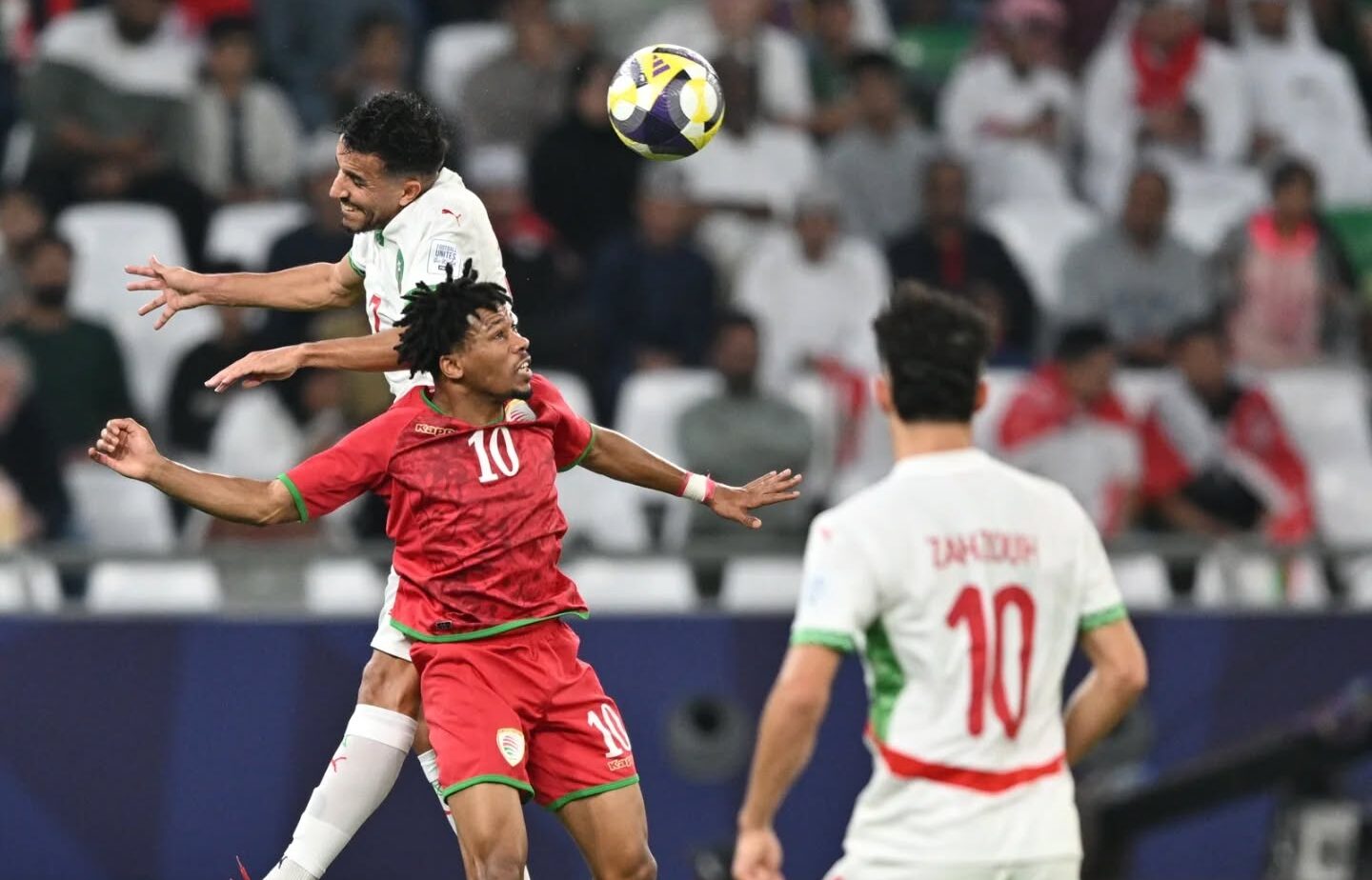  المنتخب المغربي يتعادل أمام نظيره العماني في ثاني مبارياته في كأس العرب 