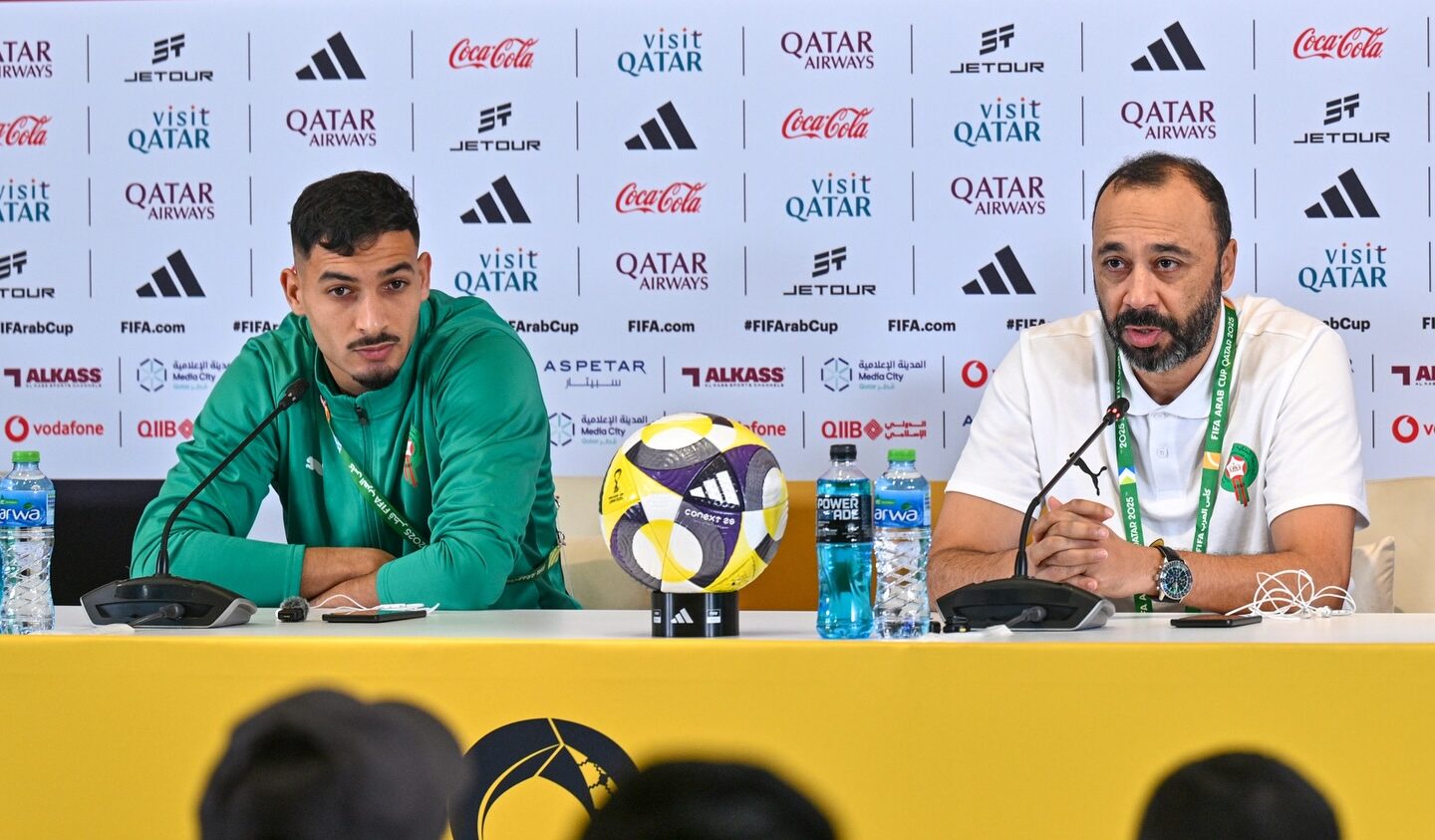 السكتيوي: تحدونا رغبة كبيرة في الفوز على المنتخب الإماراتي وبلوغ نهائي كأس العرب