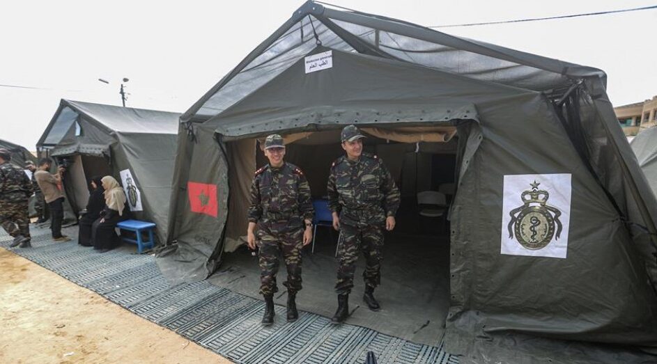  القوات المسلحة الملكية تحدث مستشفيات عسكرية  بمناطق جبلية لدعم الخدمات الصحية خلال موجة البرد 