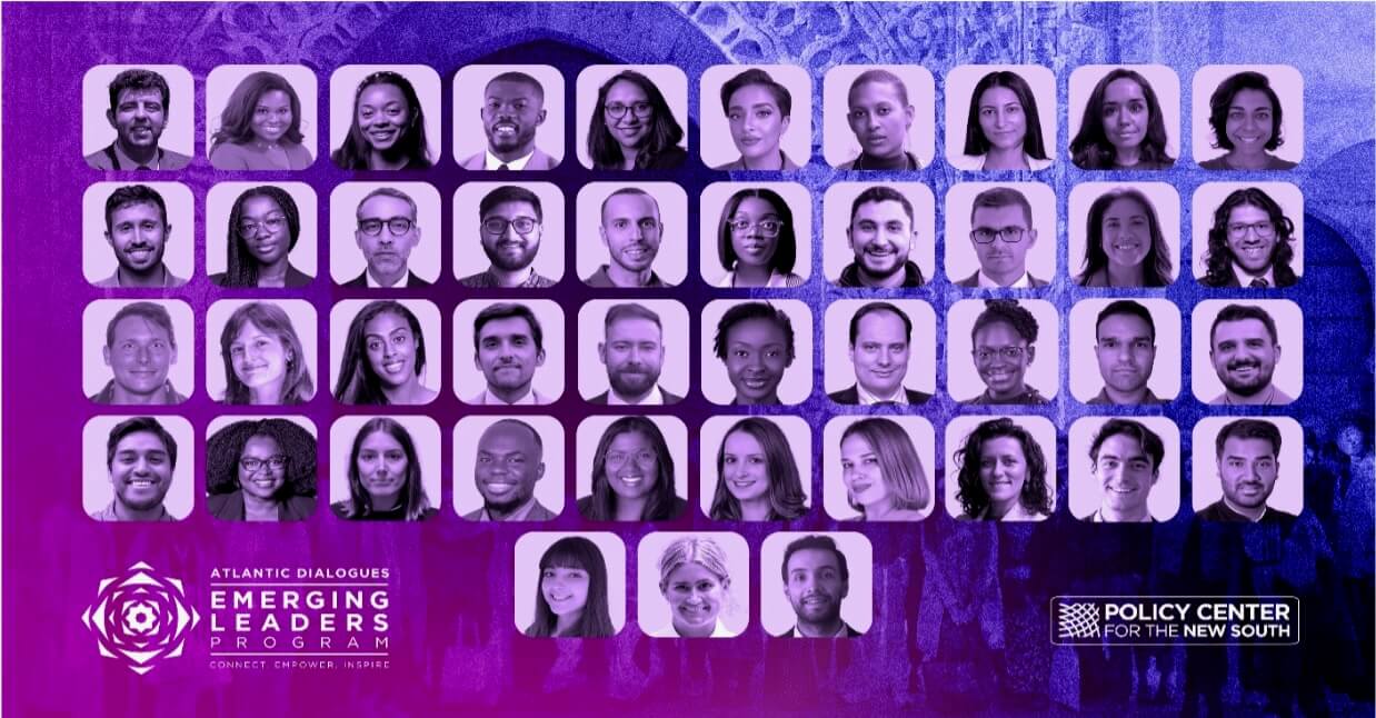 مركز السياسات من أجل الجنوب الجديد يجمع 43 من القادة الشباب من خمس قارات إلى برنامج "الحوارات الأطلسية للقادة الناشئين"