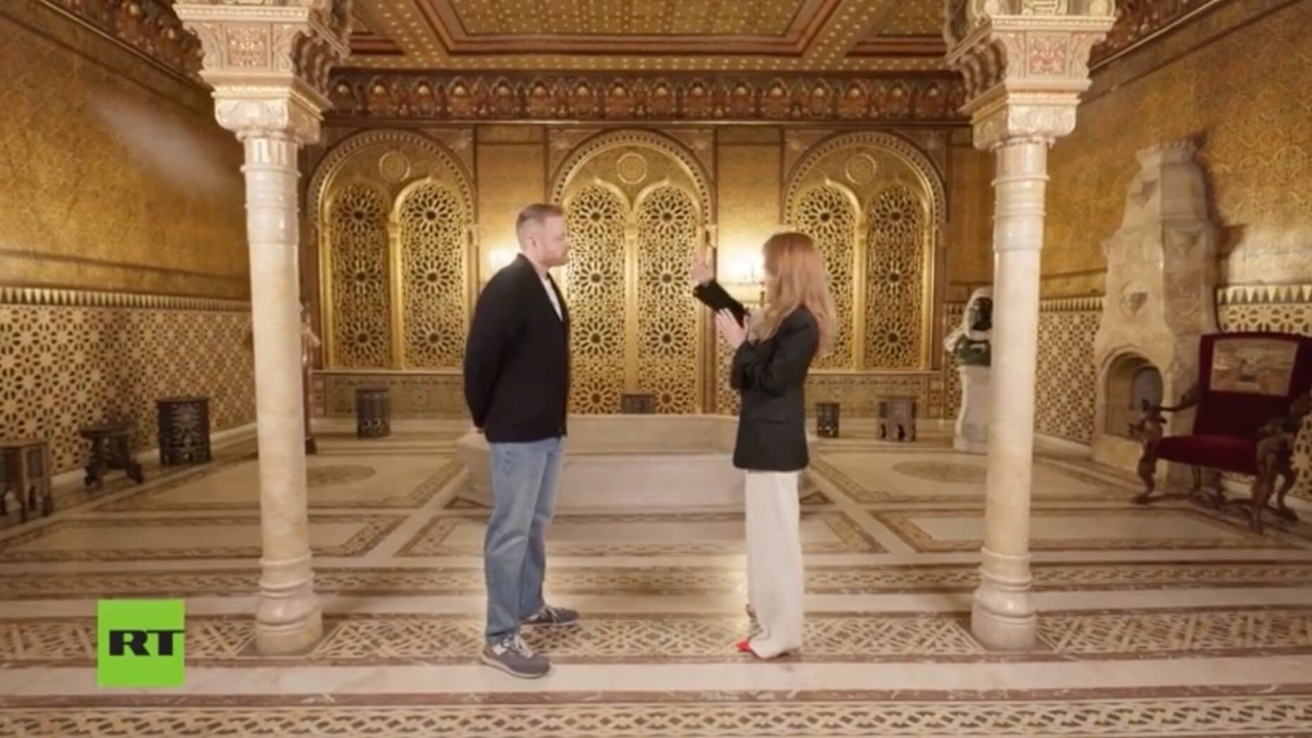 قناة روسية تسلط الضوء على فن الزخرفة وفرادتها التاريخية بـ الغرفة المغربية في أشهر قصر بمدينة سان بيطرسبورغ يعود للعهد الامبراطوري