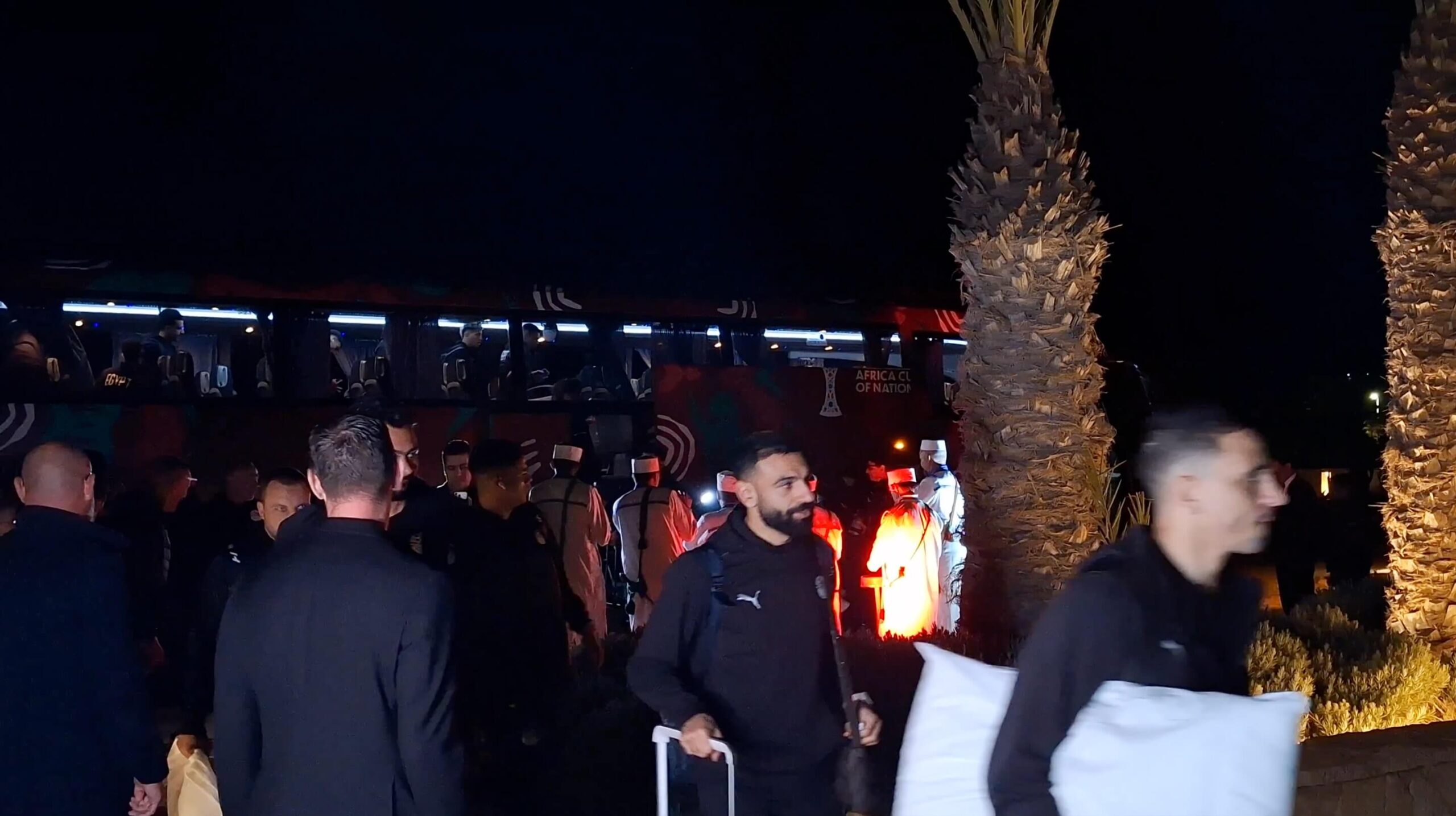 بعثة المنتخب المصري تحل بأكادير وتباشر تحضيراتها لـ"كان" المغرب