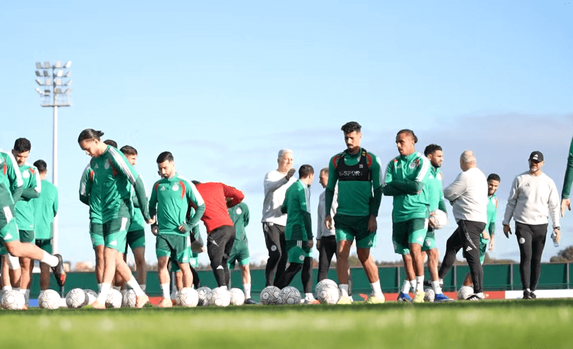  المنتخب الجزائري يدخل أجواء "الكان" بمران في المعمورة قبل مواجهة السودان 