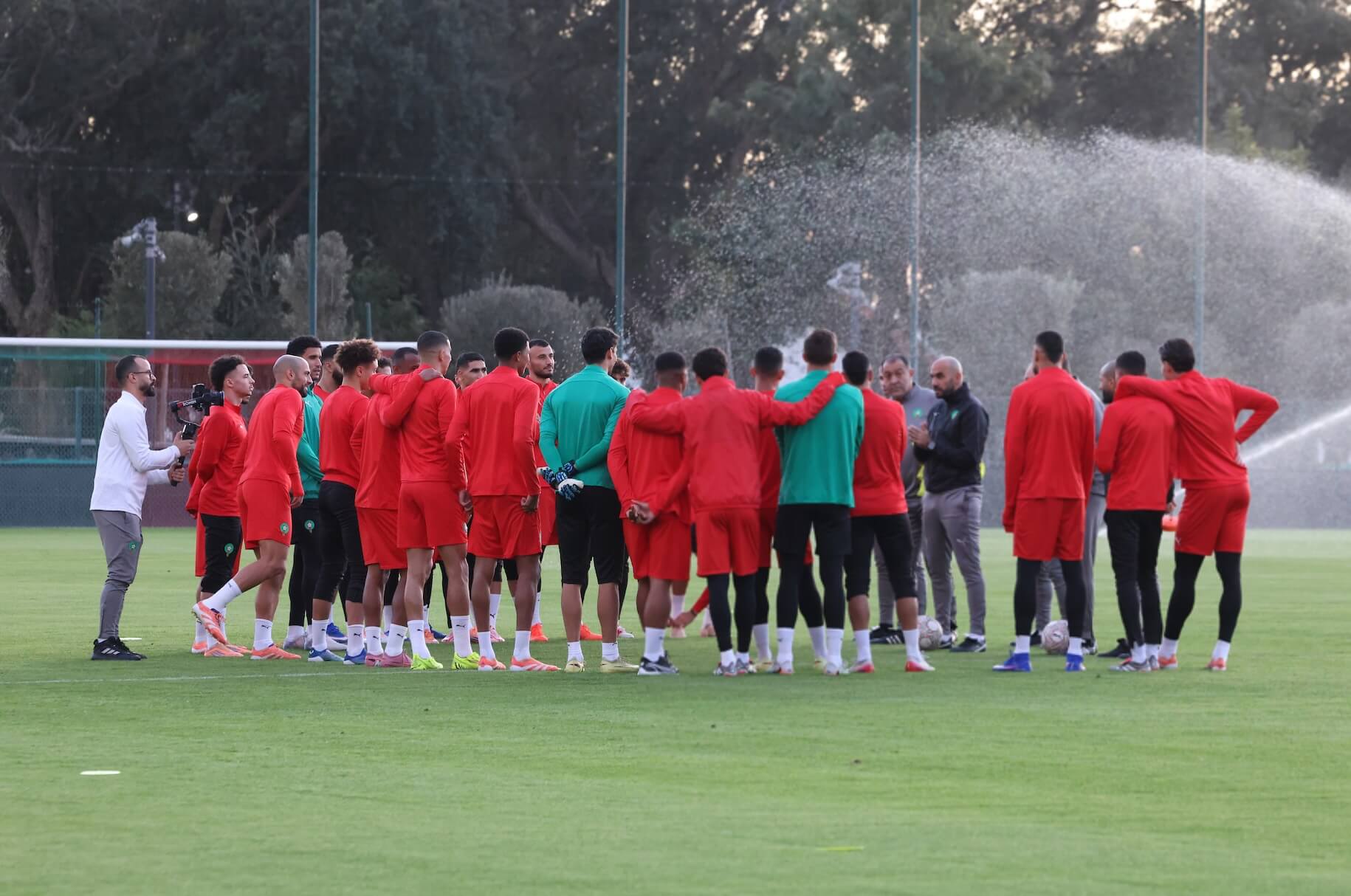  المنتخب يضع اللمسات الأخيرة قبل ضربة البداية أمام جزر القمر في افتاح كأس أمم إفريقيا 