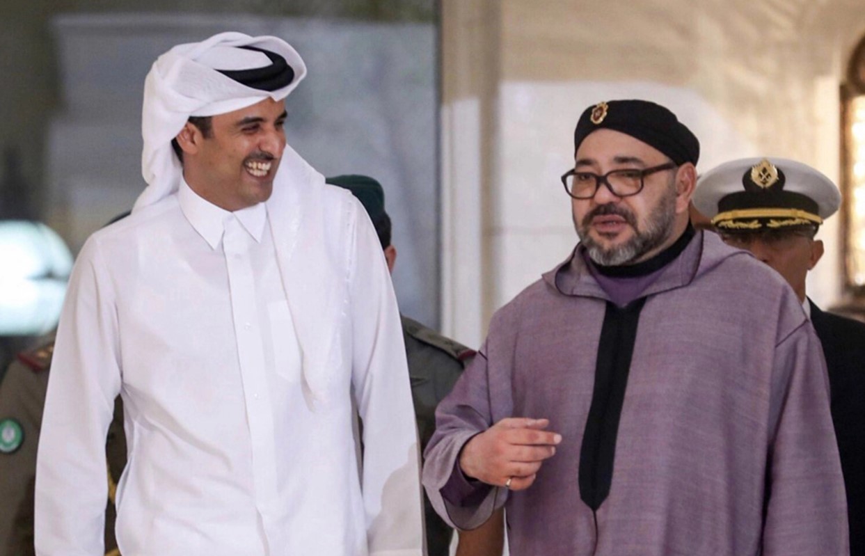 الملك لأمير قطر: أتطلع لمواصلة العمل سويا لإثراء تعاوننا الثنائي