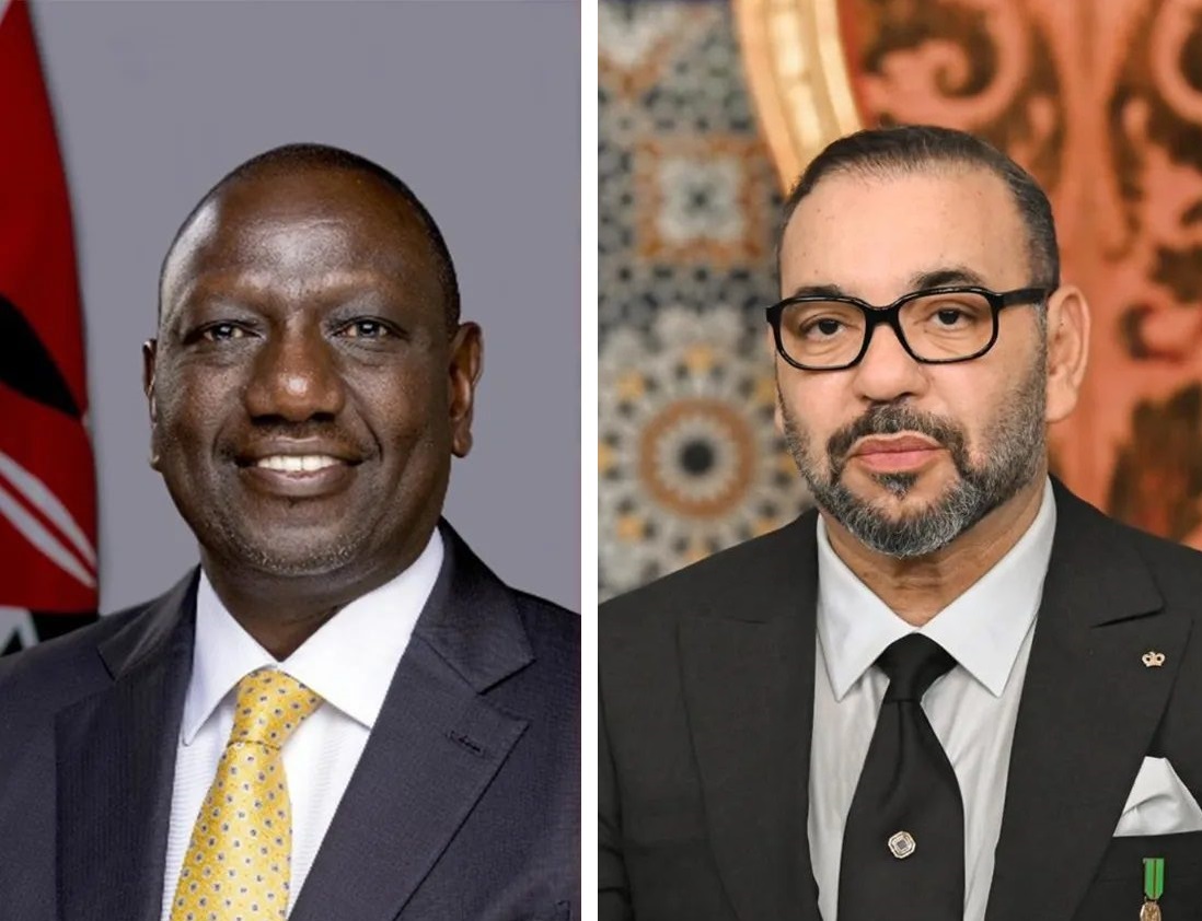 في رسالة للرئيس روتو.. الملك يعبر عن ارتياحه لـ"تقدم" العلاقات المغربية الكينية