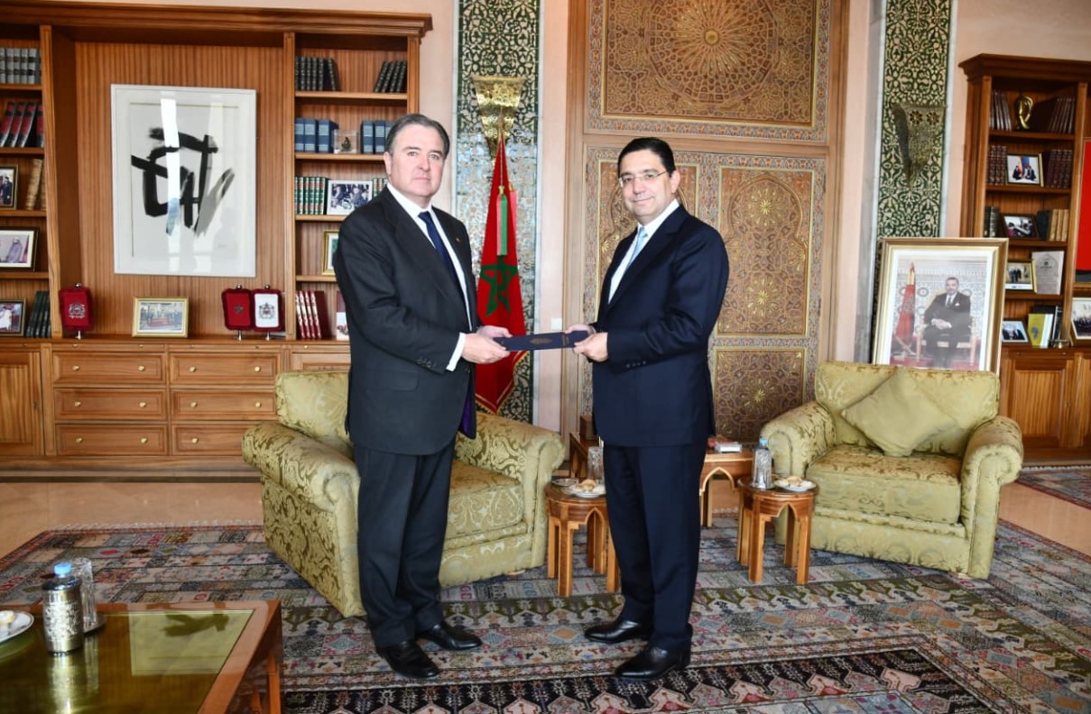  لتسريع العمل الدبلوماسي بين البلدين.. بوريطة يستقبل السفير الأمريكي الجديد لتقديم أوراق اعتماده بعد يوم واحد من وصوله إلى الرباط 