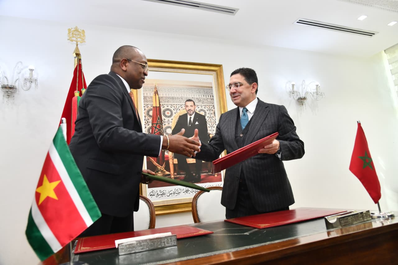  سورينام تجدد دعمها لسيادة المغرب على صحرائه وتشيد باعتماد قرار مجلس الأمن التاريخي رقم 2797 