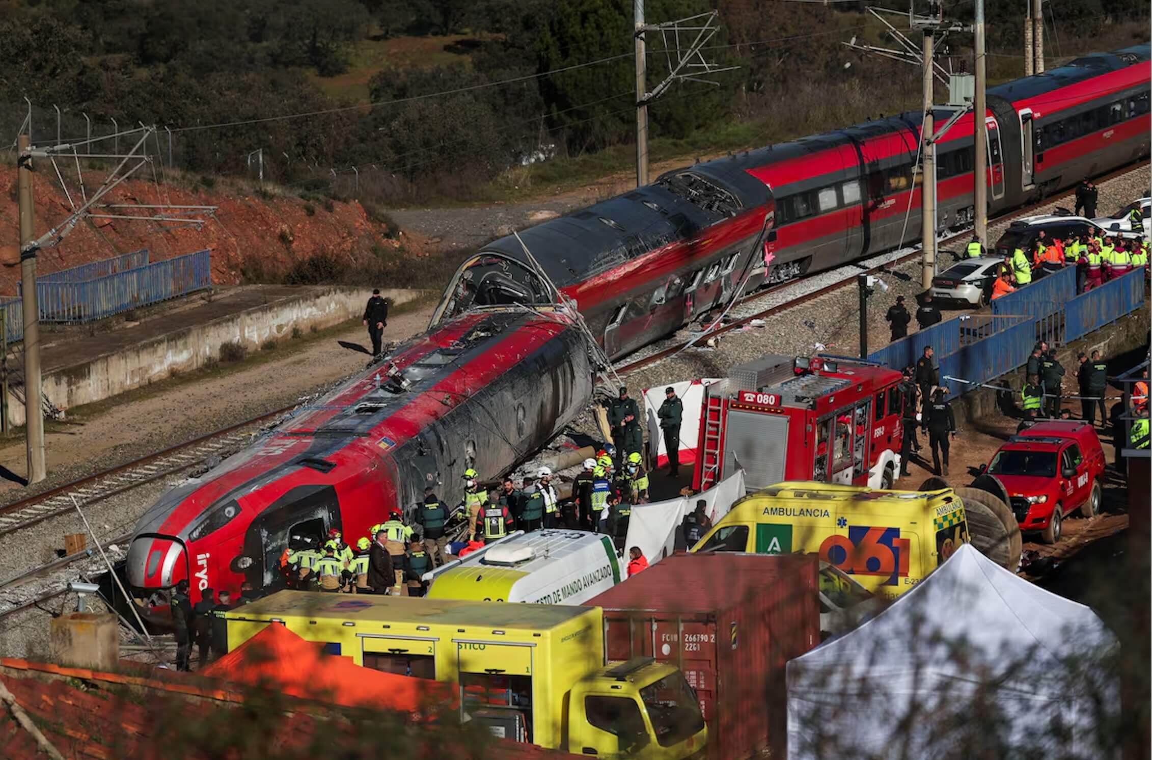 حادث القطار في إسبانيا.. مواطنة مغربية من بين الضحايا