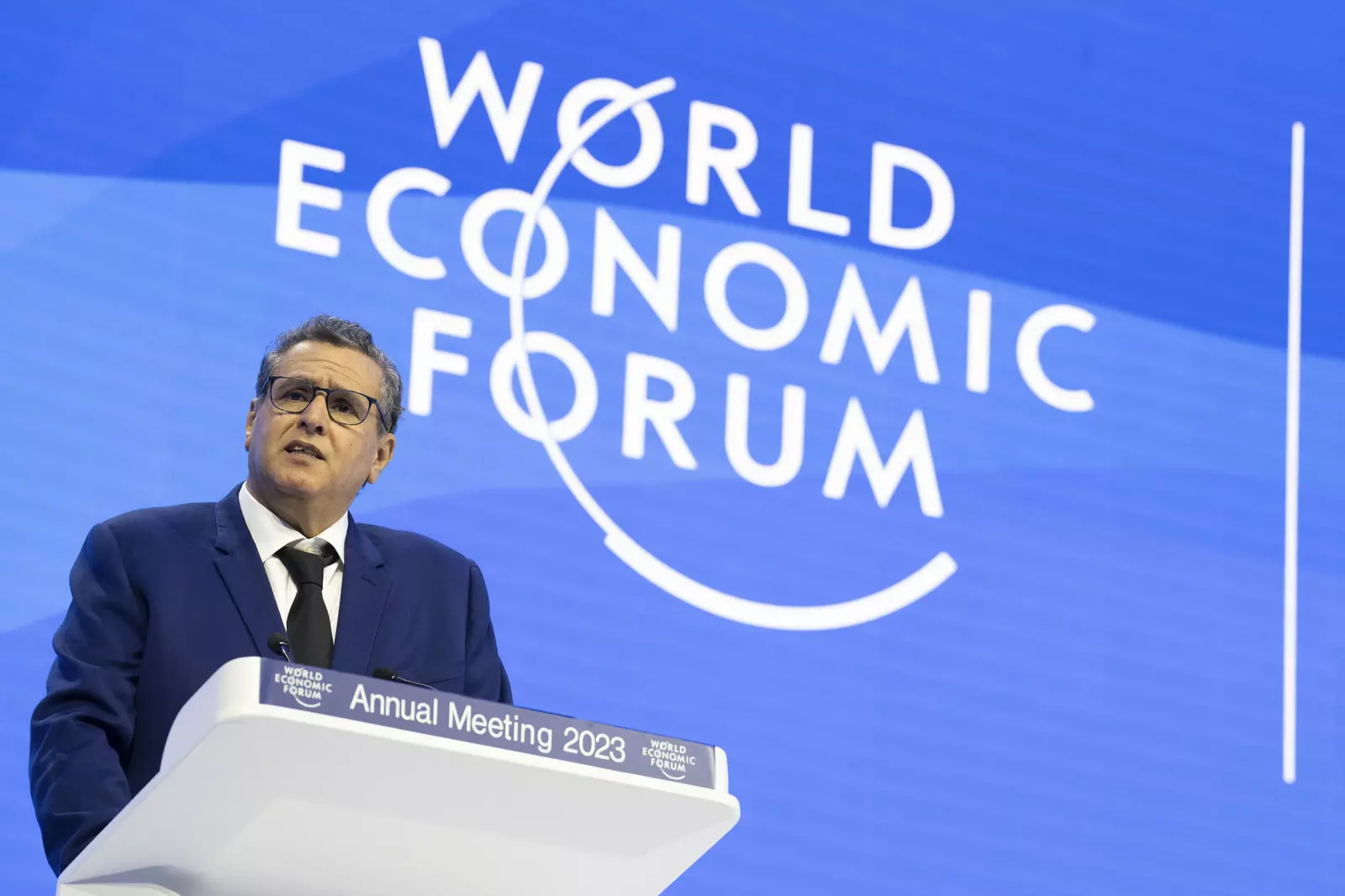  أخنوش يمثل المغرب في الاجتماع السنوي السادس والخمسين للمنتدى الاقتصادي العالمي 