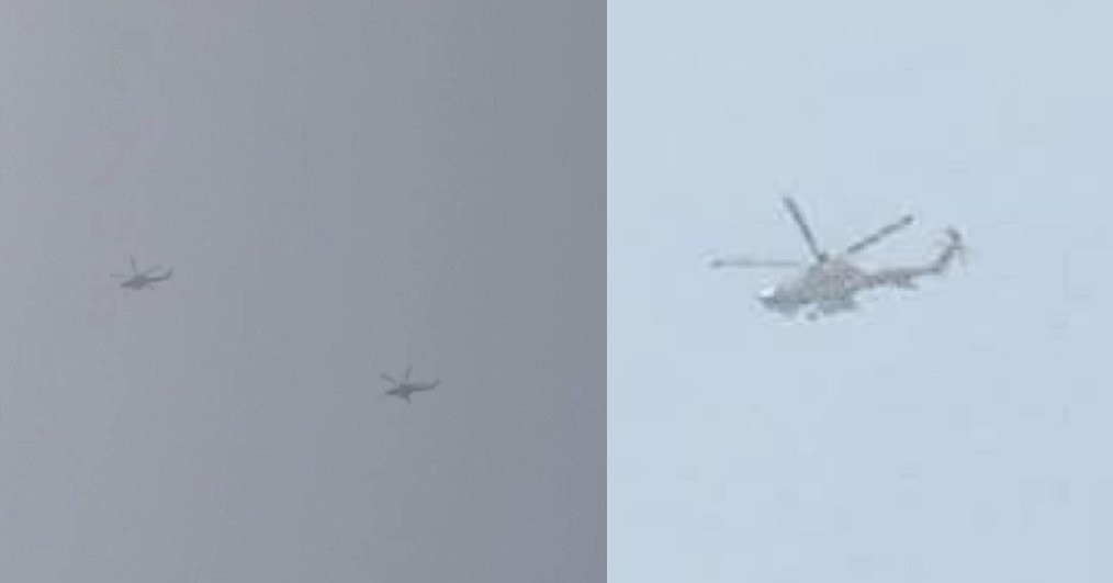 رصد تحليق مروحيتين هجوميتين جزائريتين من طراز Mi-28NE روسية الصنع قرب فكيك على التماس مع الحدود المغربية